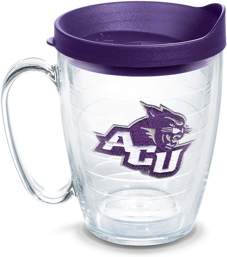Tervis Made in USA Double Walled University of Alabama Crimson Tide Insulated Tumbler Cup Keeps Drinks Cold & Hot, 16oz Mug, Emblem - Colors A