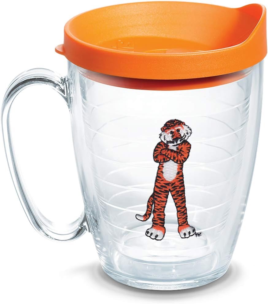 Tervis Made in USA Double Walled University of Alabama Crimson Tide Insulated Tumbler Cup Keeps Drinks Cold & Hot, 16oz Mug, Emblem - Colors A