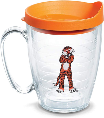Tervis Made in USA Double Walled University of Alabama Crimson Tide Insulated Tumbler Cup Keeps Drinks Cold & Hot, 16oz Mug, Emblem - Colors A