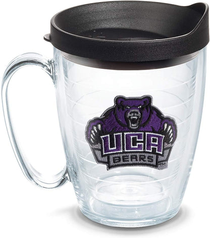 Tervis Made in USA Double Walled University of Alabama Crimson Tide Insulated Tumbler Cup Keeps Drinks Cold & Hot, 16oz Mug, Emblem - Colors A