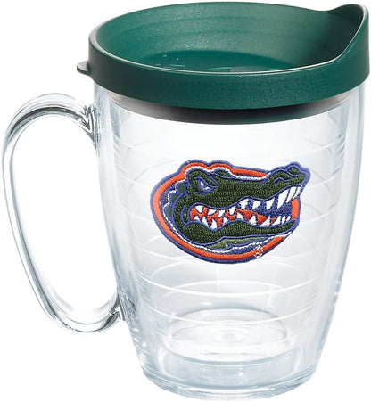 Tervis Made in USA Double Walled University of Alabama Crimson Tide Insulated Tumbler Cup Keeps Drinks Cold & Hot, 16oz Mug, Emblem - Colors A