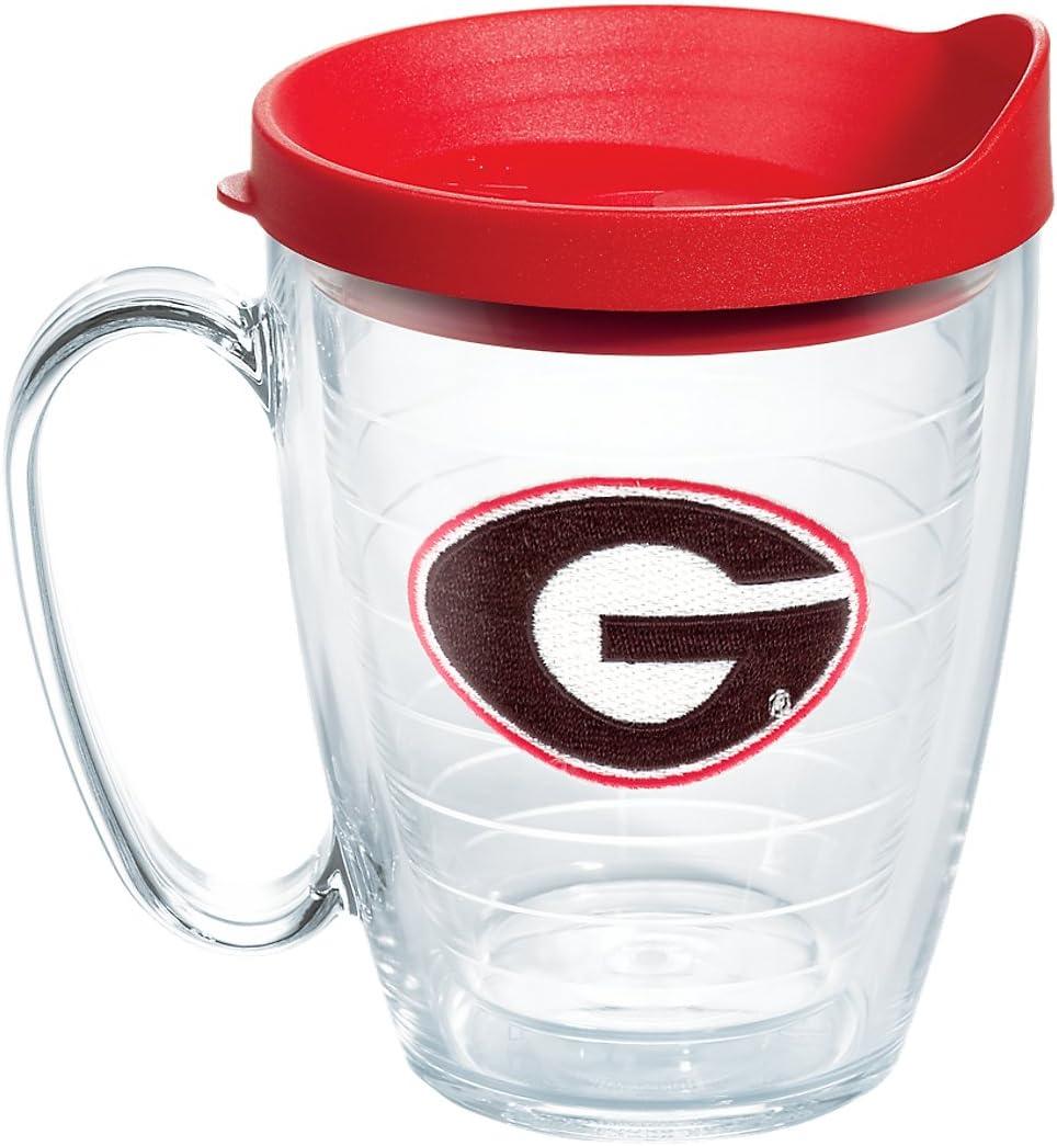Tervis Made in USA Double Walled University of Alabama Crimson Tide Insulated Tumbler Cup Keeps Drinks Cold & Hot, 16oz Mug, Emblem - Colors A