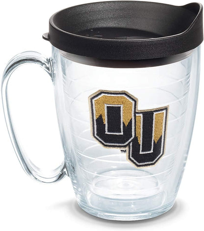 Tervis Made in USA Double Walled University of Alabama Crimson Tide Insulated Tumbler Cup Keeps Drinks Cold & Hot, 16oz Mug, Emblem - Colors A