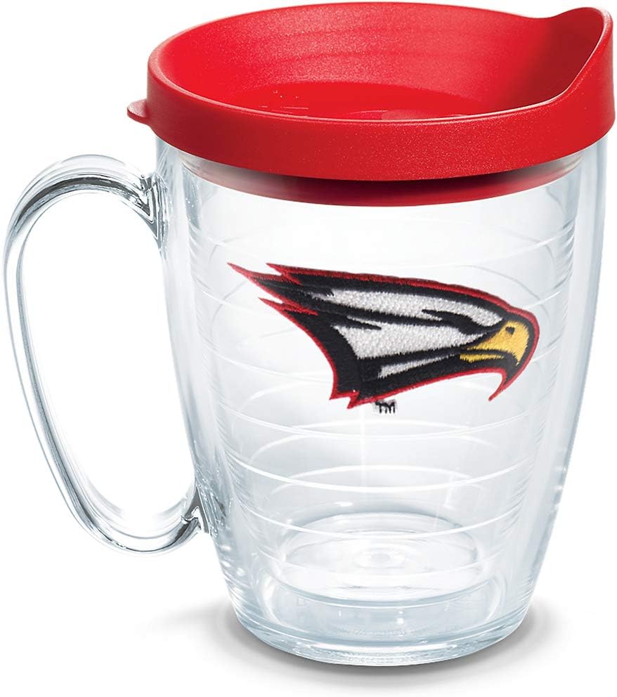 Tervis Made in USA Double Walled University of Alabama Crimson Tide Insulated Tumbler Cup Keeps Drinks Cold & Hot, 16oz Mug, Emblem - Colors A