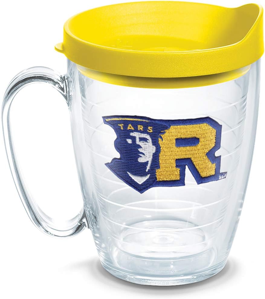 Tervis Made in USA Double Walled University of Alabama Crimson Tide Insulated Tumbler Cup Keeps Drinks Cold & Hot, 16oz Mug, Emblem - Colors A