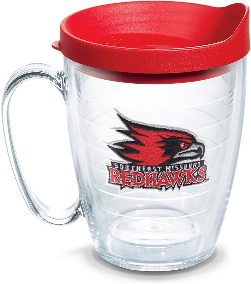 Tervis Made in USA Double Walled University of Alabama Crimson Tide Insulated Tumbler Cup Keeps Drinks Cold & Hot, 16oz Mug, Emblem - Colors A