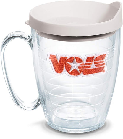 Tervis Made in USA Double Walled University of Alabama Crimson Tide Insulated Tumbler Cup Keeps Drinks Cold & Hot, 16oz Mug, Emblem - Colors A