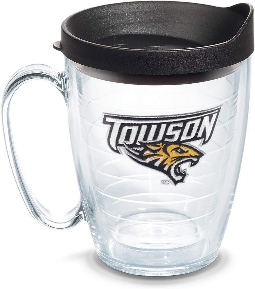 Tervis Made in USA Double Walled University of Alabama Crimson Tide Insulated Tumbler Cup Keeps Drinks Cold & Hot, 16oz Mug, Emblem - Colors A