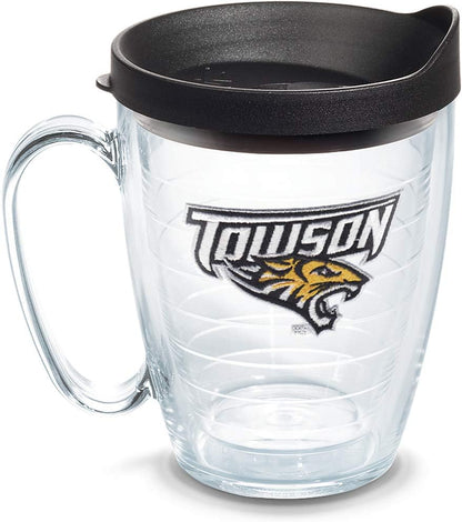 Tervis Made in USA Double Walled University of Alabama Crimson Tide Insulated Tumbler Cup Keeps Drinks Cold & Hot, 16oz Mug, Emblem - Colors A