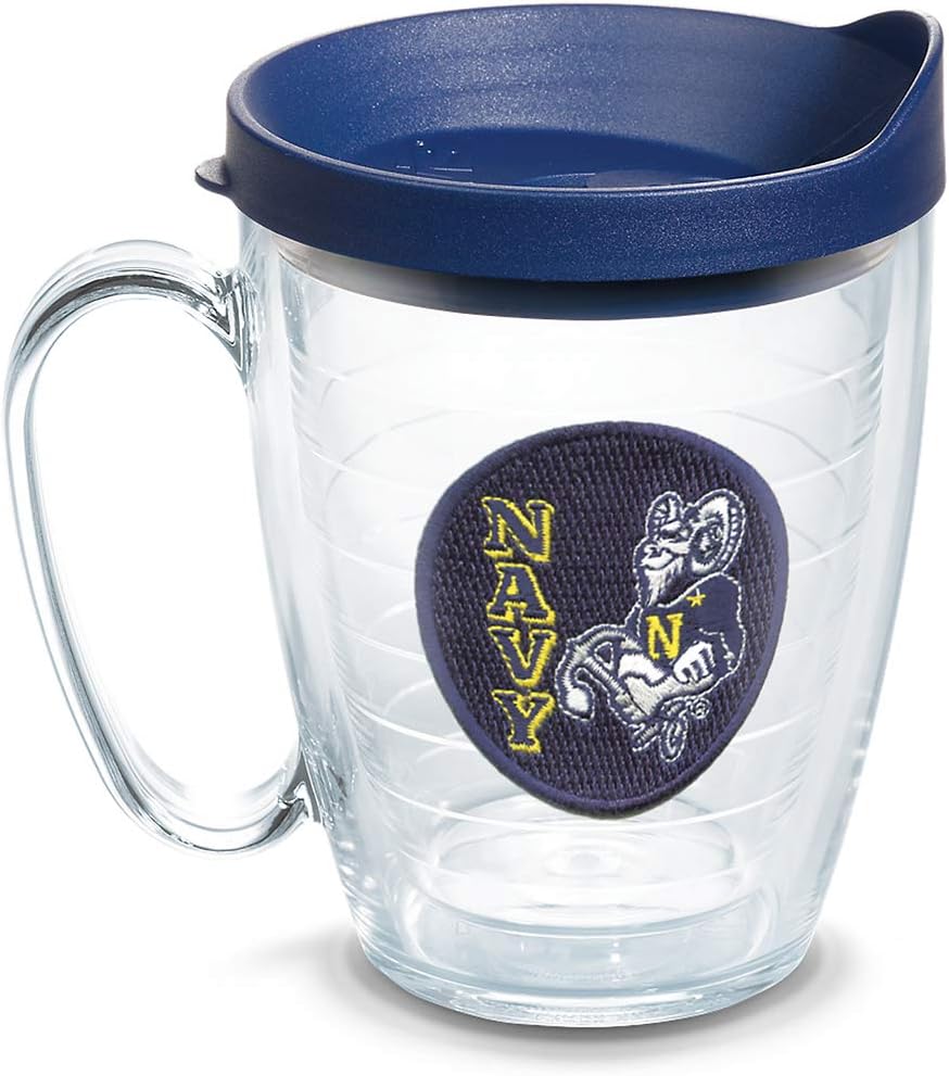 Tervis Made in USA Double Walled University of Alabama Crimson Tide Insulated Tumbler Cup Keeps Drinks Cold & Hot, 16oz Mug, Emblem - Colors A