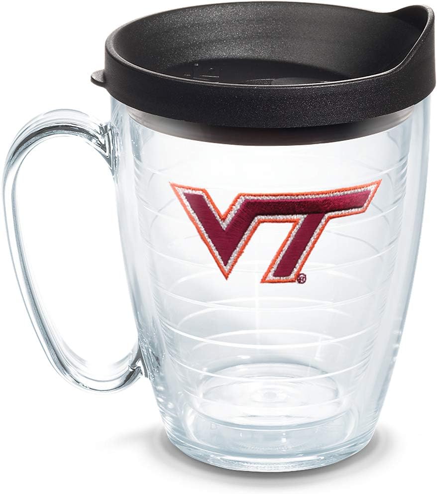 Tervis Made in USA Double Walled University of Alabama Crimson Tide Insulated Tumbler Cup Keeps Drinks Cold & Hot, 16oz Mug, Emblem - Colors A