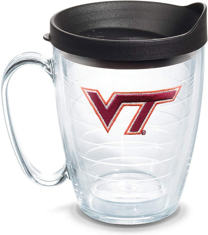 Tervis Made in USA Double Walled University of Alabama Crimson Tide Insulated Tumbler Cup Keeps Drinks Cold & Hot, 16oz Mug, Emblem - Colors A