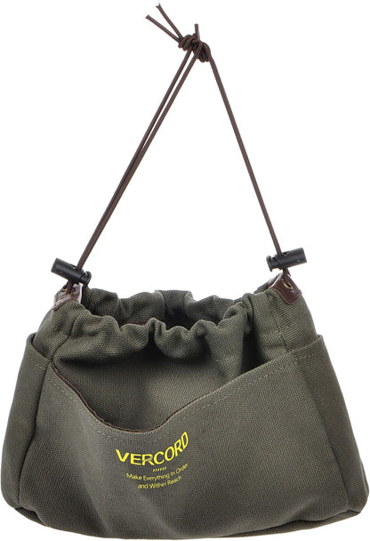 Canvas Handbag Organizers, Sturdy Purse Insert Organizer Bag in Bag, 10 Pockets Color Beige Large