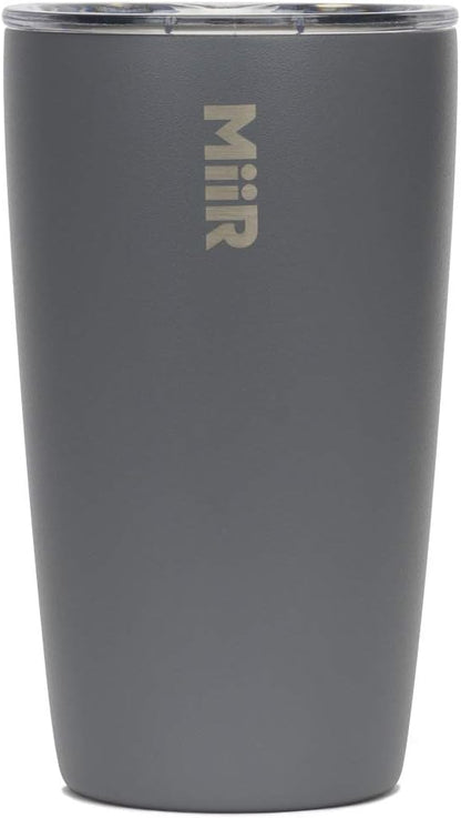 Flip Traveler 16oz | Double-Wall Vacuum Insulated with Flip Lid, BPA-Free Stainless Steel Construction, Insulated Tumbler for Hot or Cold Drinks