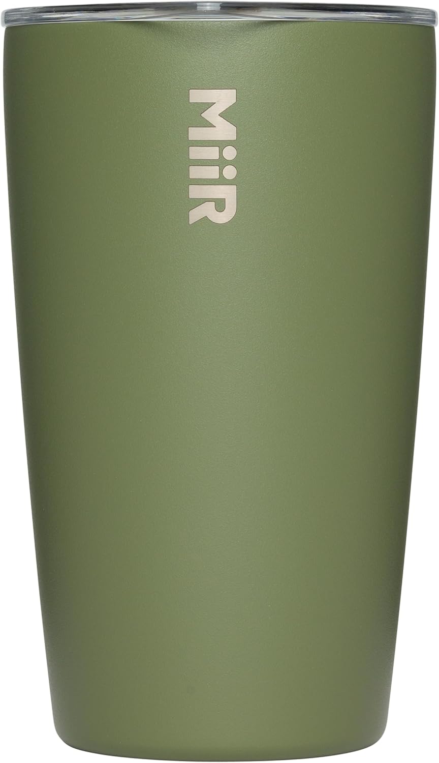 Flip Traveler 16oz | Double-Wall Vacuum Insulated with Flip Lid, BPA-Free Stainless Steel Construction, Insulated Tumbler for Hot or Cold Drinks