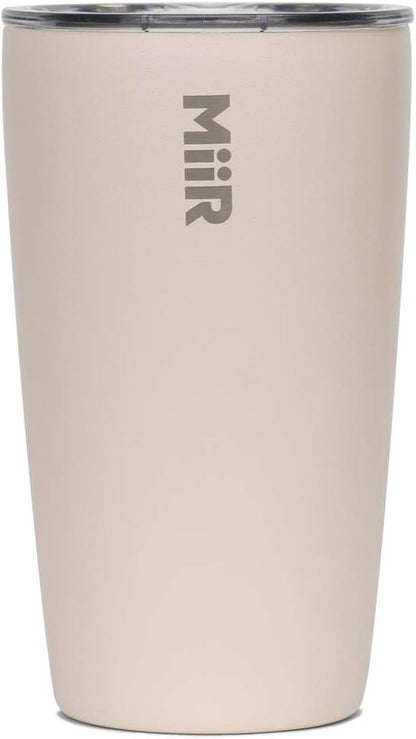 Flip Traveler 16oz | Double-Wall Vacuum Insulated with Flip Lid, BPA-Free Stainless Steel Construction, Insulated Tumbler for Hot or Cold Drinks