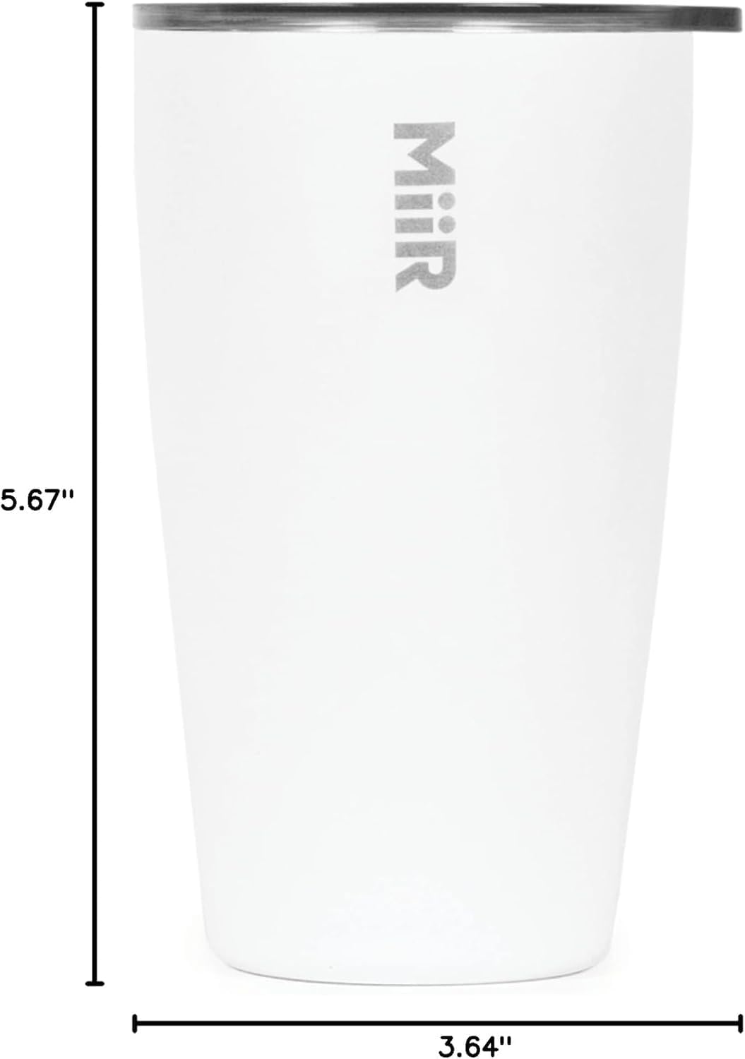 Flip Traveler 16oz | Double-Wall Vacuum Insulated with Flip Lid, BPA-Free Stainless Steel Construction, Insulated Tumbler for Hot or Cold Drinks