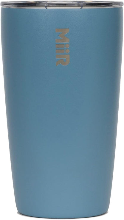 Flip Traveler 16oz | Double-Wall Vacuum Insulated with Flip Lid, BPA-Free Stainless Steel Construction, Insulated Tumbler for Hot or Cold Drinks