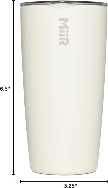 Flip Traveler 16oz | Double-Wall Vacuum Insulated with Flip Lid, BPA-Free Stainless Steel Construction, Insulated Tumbler for Hot or Cold Drinks