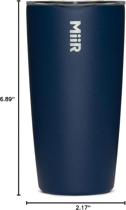 Flip Traveler 16oz | Double-Wall Vacuum Insulated with Flip Lid, BPA-Free Stainless Steel Construction, Insulated Tumbler for Hot or Cold Drinks