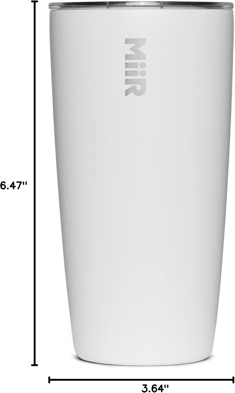 Flip Traveler 16oz | Double-Wall Vacuum Insulated with Flip Lid, BPA-Free Stainless Steel Construction, Insulated Tumbler for Hot or Cold Drinks