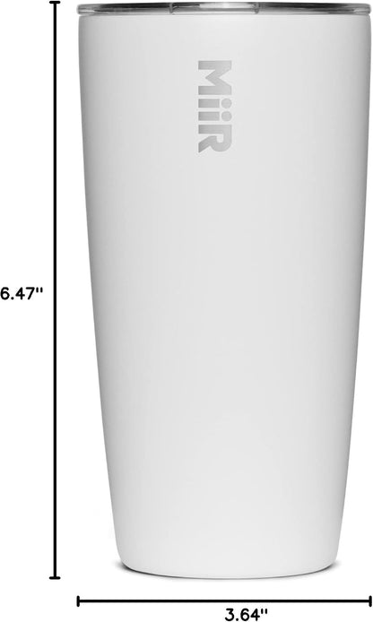 Flip Traveler 16oz | Double-Wall Vacuum Insulated with Flip Lid, BPA-Free Stainless Steel Construction, Insulated Tumbler for Hot or Cold Drinks