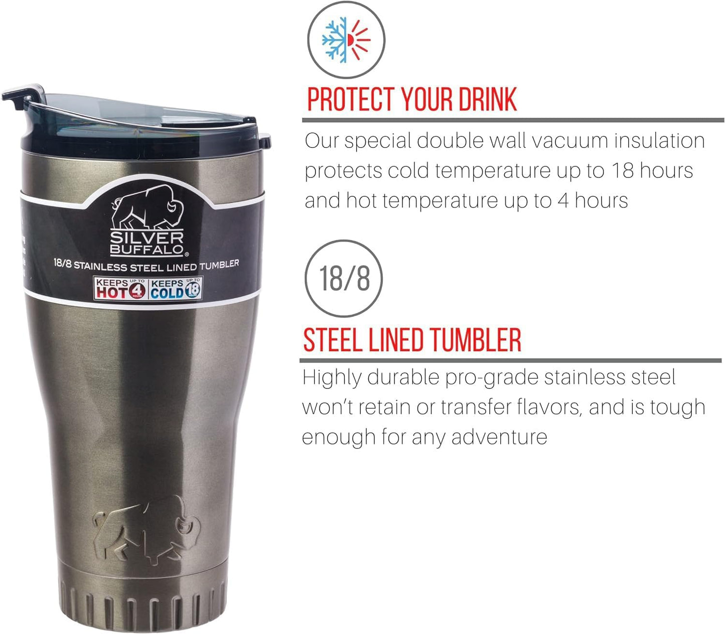 Double Walled Vacuum Insulated Stainless Steel Tumbler With Flip Top Lid Keeps Hot and Cold, Travel Coffee Mug Leakproof Lid, 30 Ounces, Matte Teal Blue