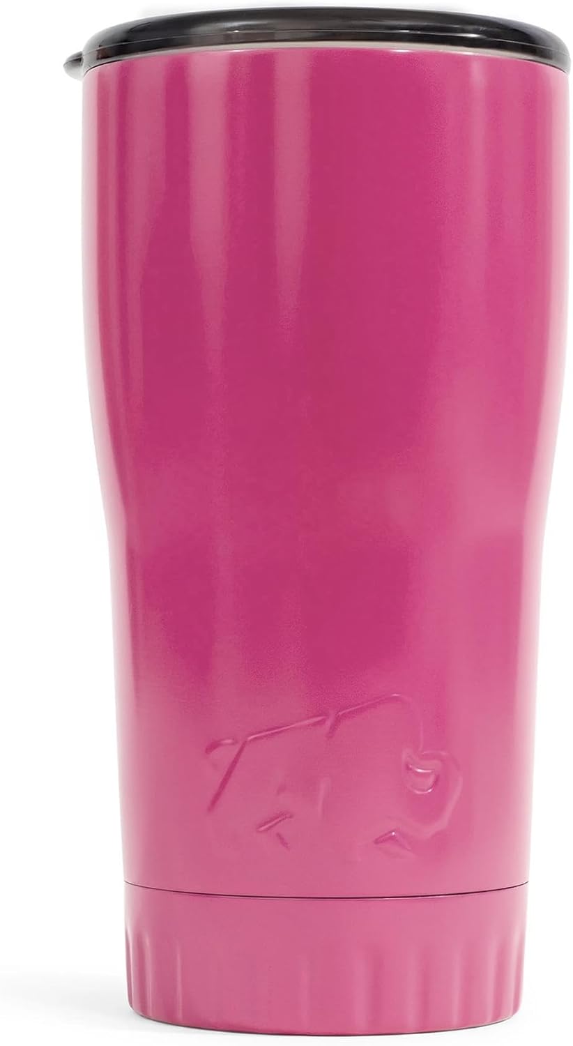 Double Walled Vacuum Insulated Stainless Steel Tumbler With Flip Top Lid Keeps Hot and Cold, Travel Coffee Mug Leakproof Lid, 30 Ounces, Matte Teal Blue