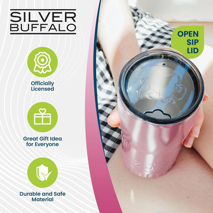Double Walled Vacuum Insulated Stainless Steel Tumbler With Flip Top Lid Keeps Hot and Cold, Travel Coffee Mug Leakproof Lid, 30 Ounces, Matte Teal Blue