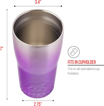 Double Walled Vacuum Insulated Stainless Steel Tumbler With Flip Top Lid Keeps Hot and Cold, Travel Coffee Mug Leakproof Lid, 30 Ounces, Matte Teal Blue