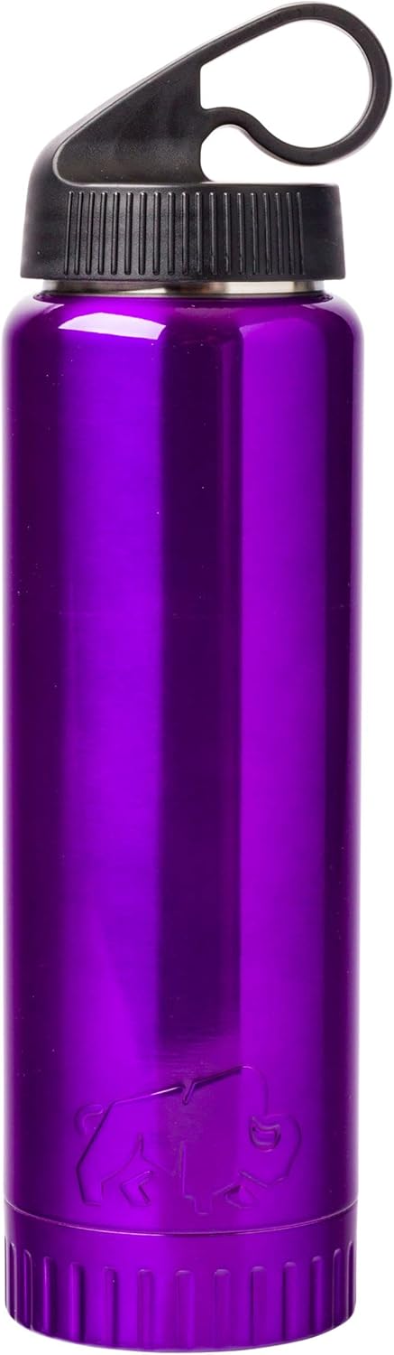 Double Walled Vacuum Insulated Stainless Steel Tumbler With Flip Top Lid Keeps Hot and Cold, Travel Coffee Mug Leakproof Lid, 30 Ounces, Matte Teal Blue