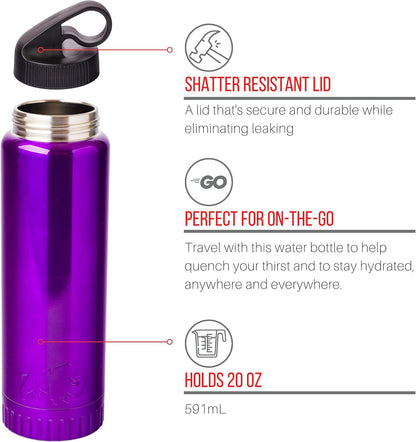 Double Walled Vacuum Insulated Stainless Steel Tumbler With Flip Top Lid Keeps Hot and Cold, Travel Coffee Mug Leakproof Lid, 30 Ounces, Matte Teal Blue