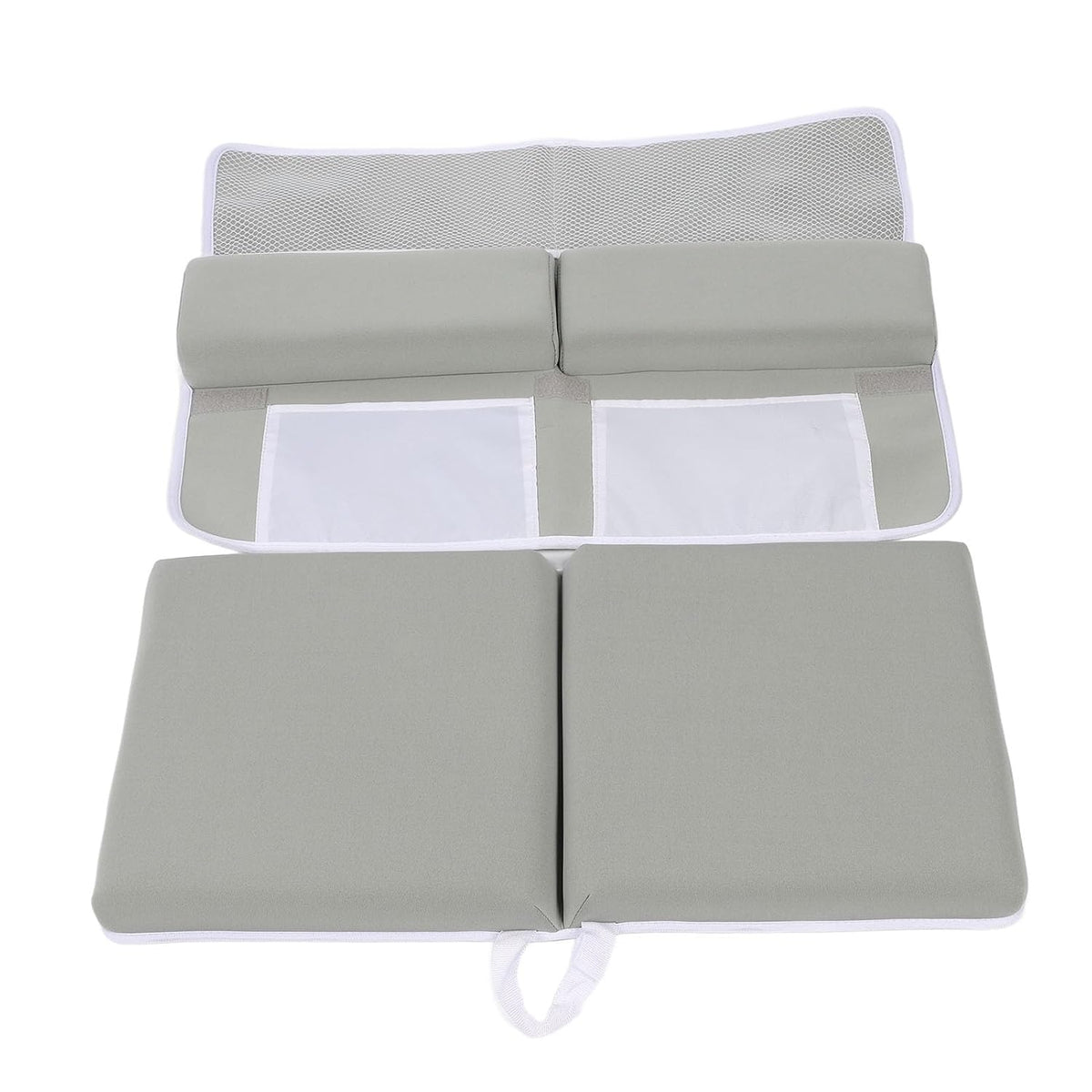 Non Slip Baby Bath Kneeler and Elbow Rest Pad Set with Large Pocket for Convenient Bathing Experience 2 Units