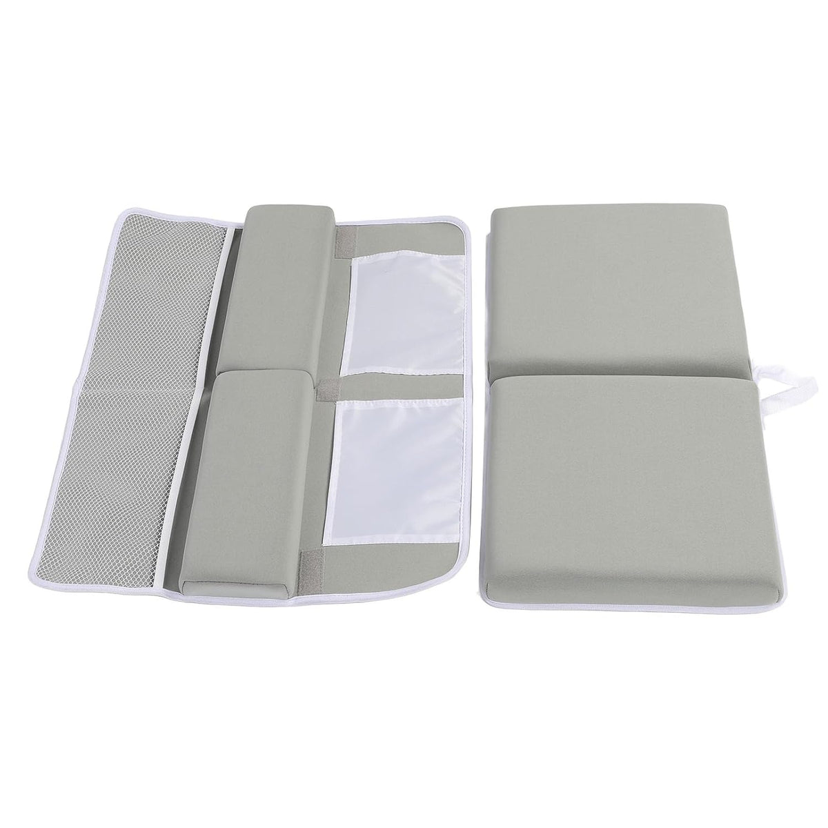 Non Slip Baby Bath Kneeler and Elbow Rest Pad Set with Large Pocket for Convenient Bathing Experience 2 Units