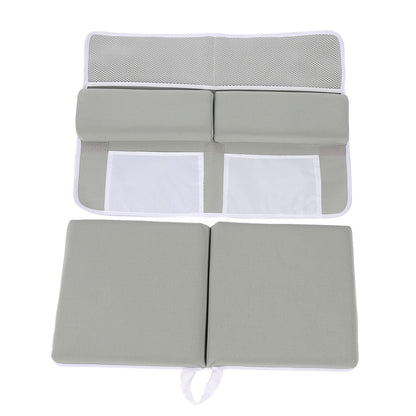Non Slip Baby Bath Kneeler and Elbow Rest Pad Set with Large Pocket for Convenient Bathing Experience 2 Units