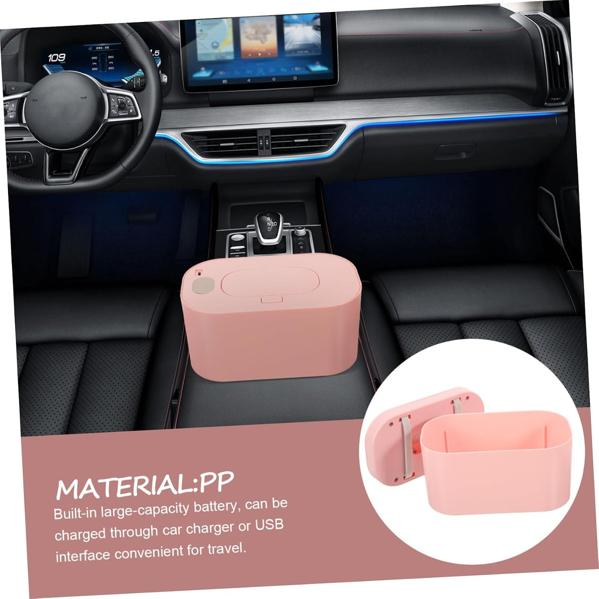Portable USB Wet Tissue Heater for Car Temperature Control Wipes Warmer Compact and Lightweight Design for Travel Essentials Keeps Wipes Warm and Moist