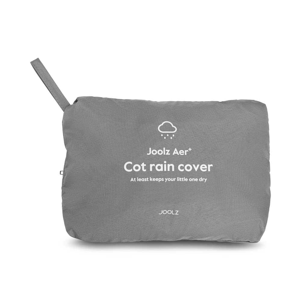 AER+ Buggy Rain Cover - Windproof & Waterproof Winter Stroller Accessory - Clear Baby Travel Weather Shield for Sun, Dust, and Snow Protection - Compact and Easy Storage - Grey