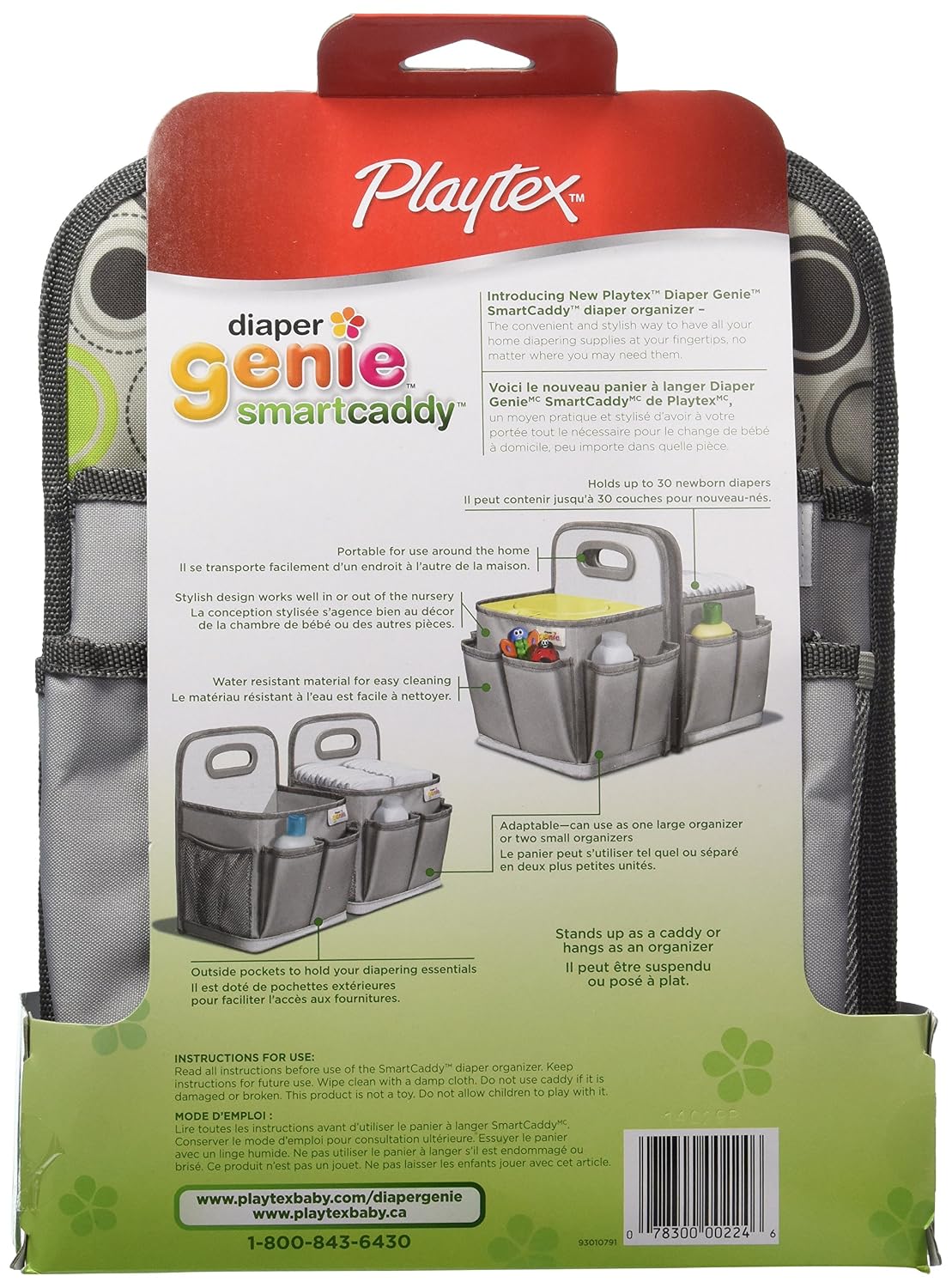 Diaper Genie SmartCaddy Diaper Organizer