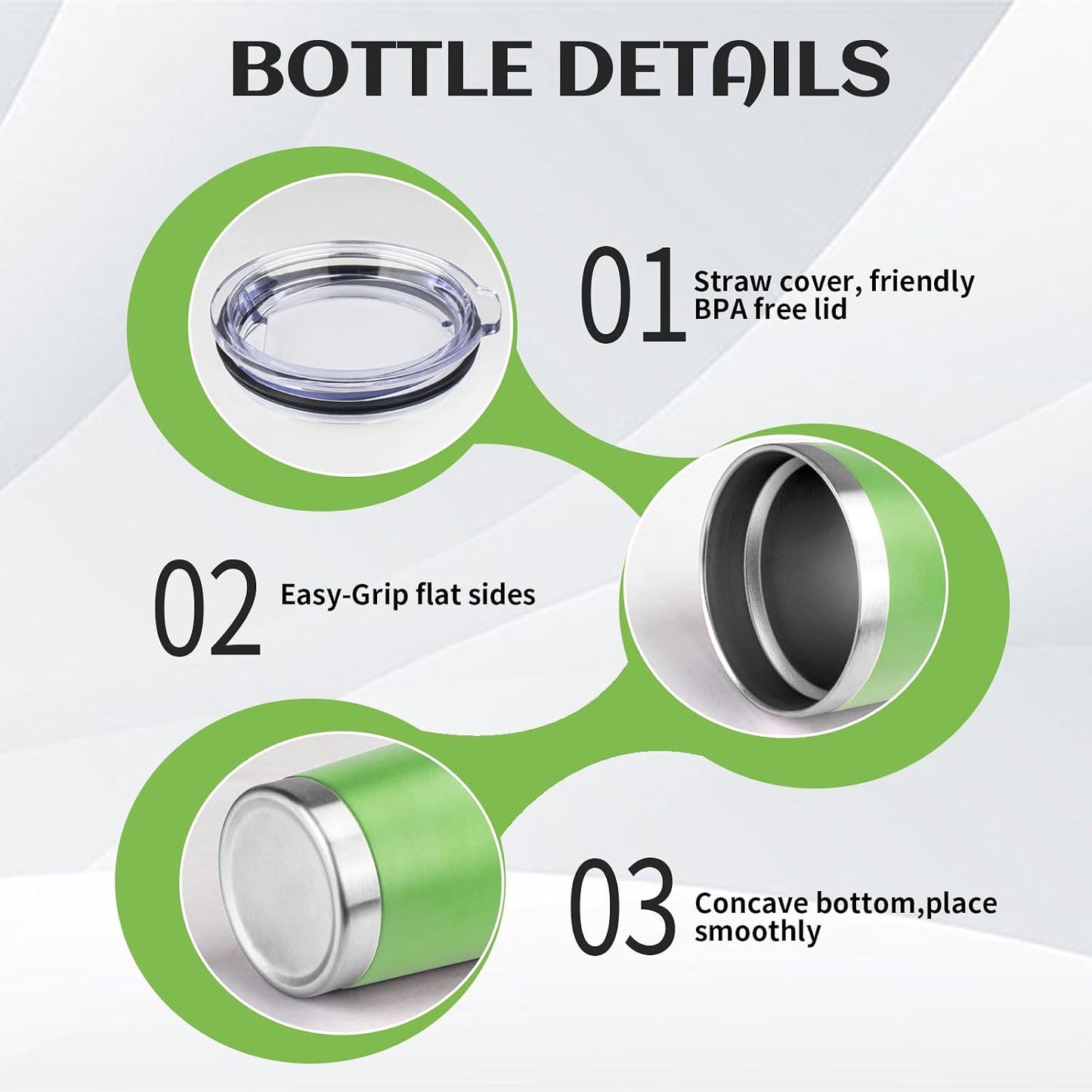 20oz Stainless Steel Travel Coffee Tumbler,Silver | Travel Coffee Mug,Spill-proof Lid,Double Wall,BPA-free Travel Cups,Insulated Cup Fits Car Cupholders