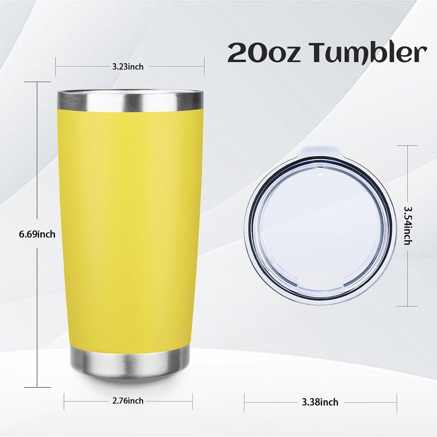 20oz Stainless Steel Travel Coffee Tumbler,Silver | Travel Coffee Mug,Spill-proof Lid,Double Wall,BPA-free Travel Cups,Insulated Cup Fits Car Cupholders
