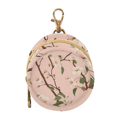 Pretty Flowers and Branches Baby Pacifier Holder Case, Dustproof Portable Storage Box for Diaper Bag Purse, Pacifier Storage Container for Boys & Girls