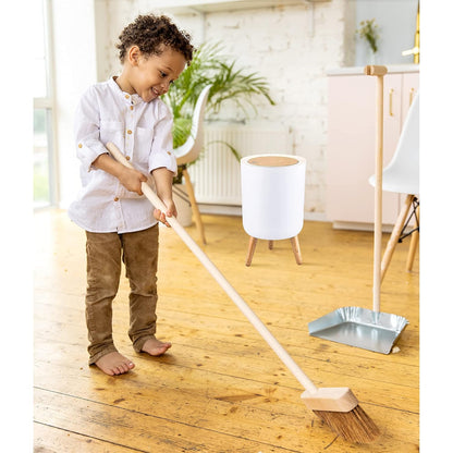 Mini White Plastic Trash Can, 2.6 Gallon Capacity, Slim Design, Anti-Odor, Easy to Clean, Suitable for Any Place