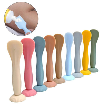 Silicone Diaper Cream Applicator Diaper Rash Cream Applicator Baby Bottom Cream Spatula Diaper Cream Applicator Portable Multi Functional Tool