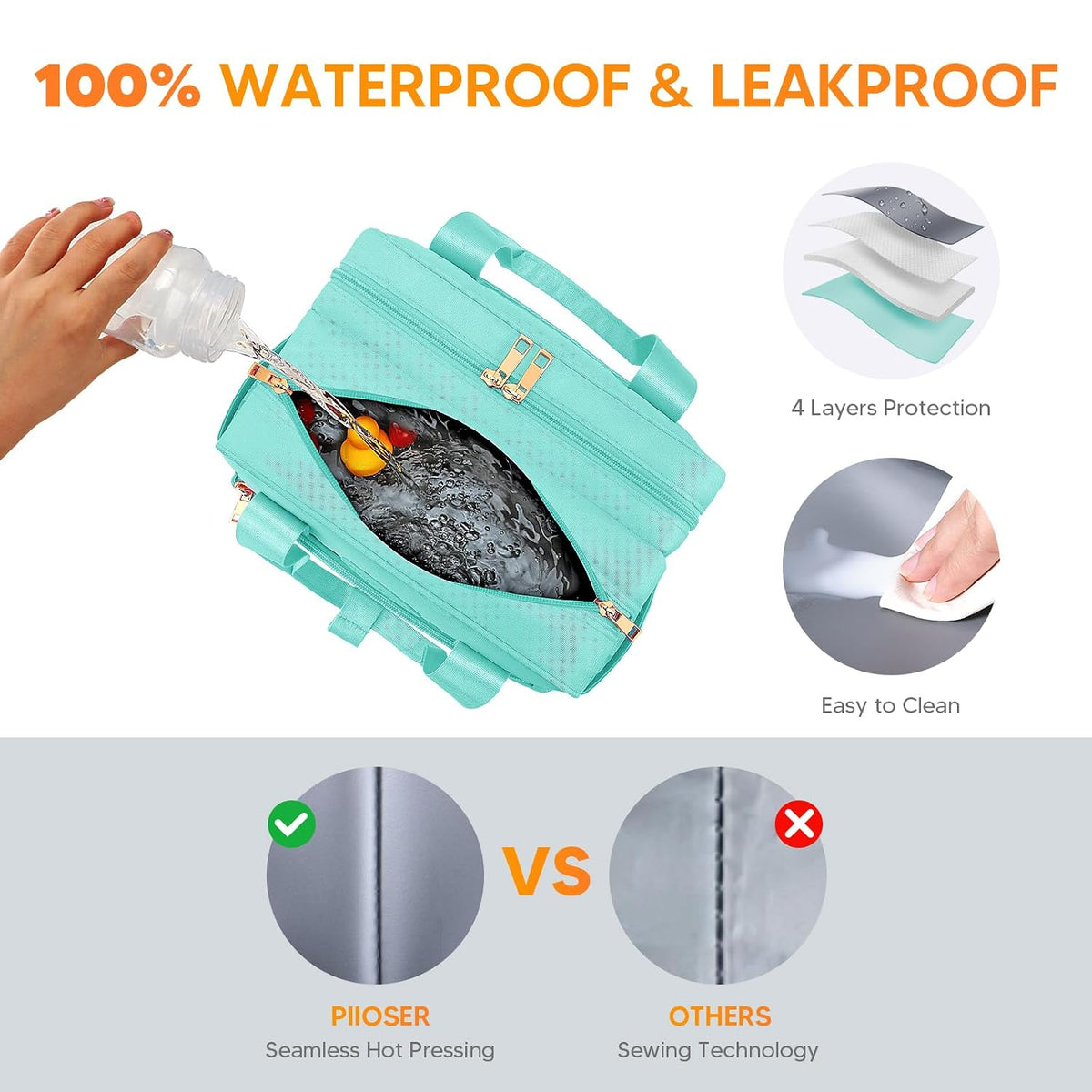 Breastmilk Cooler Travel Bag with Ice Pack, Compatible with Wearable Breast Pumps & Accessories - Portable Hands Free Breast Pump Carrying Case for Nursing & Working Moms, Black