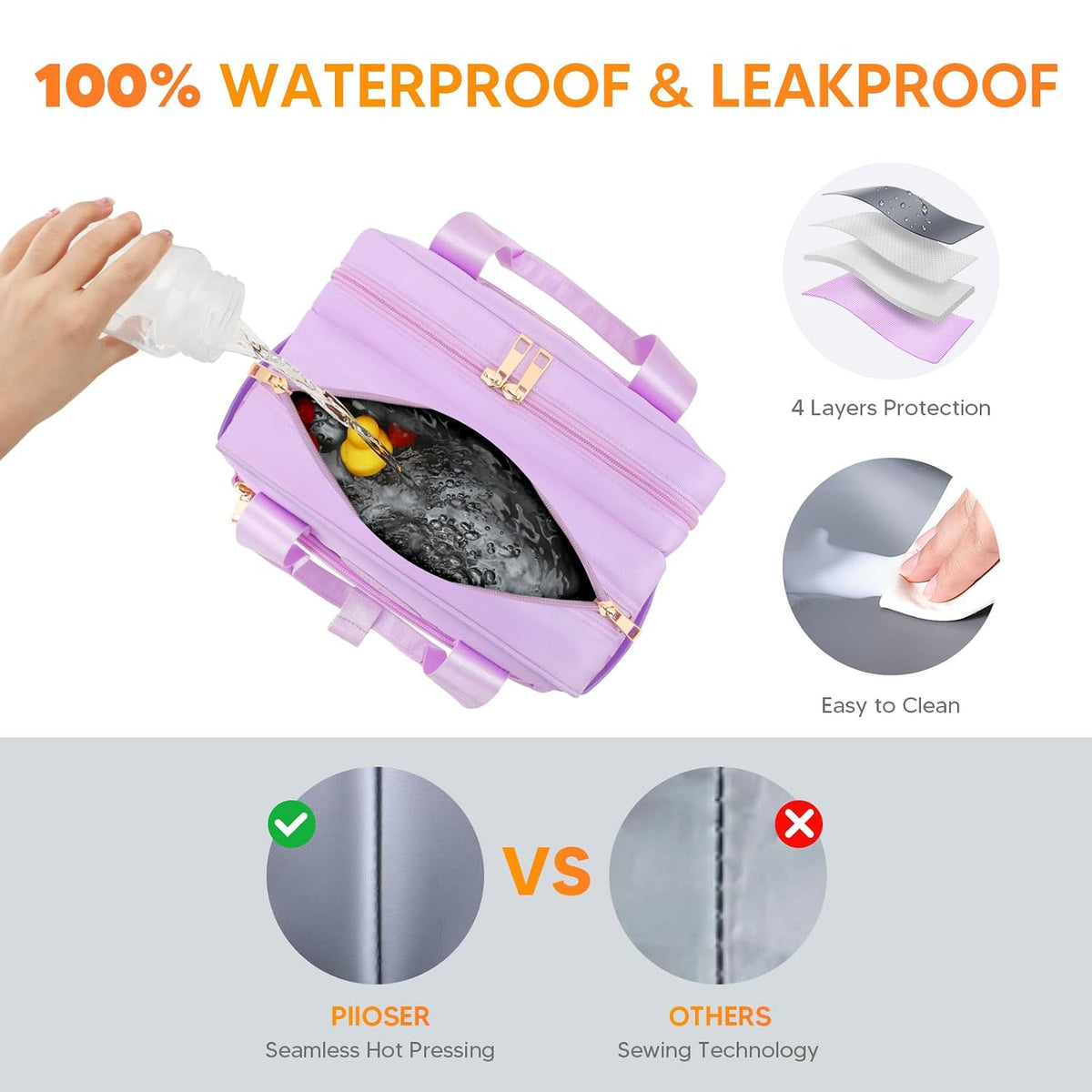 Breastmilk Cooler Travel Bag with Ice Pack, Compatible with Wearable Breast Pumps & Accessories - Portable Hands Free Breast Pump Carrying Case for Nursing & Working Moms, Black