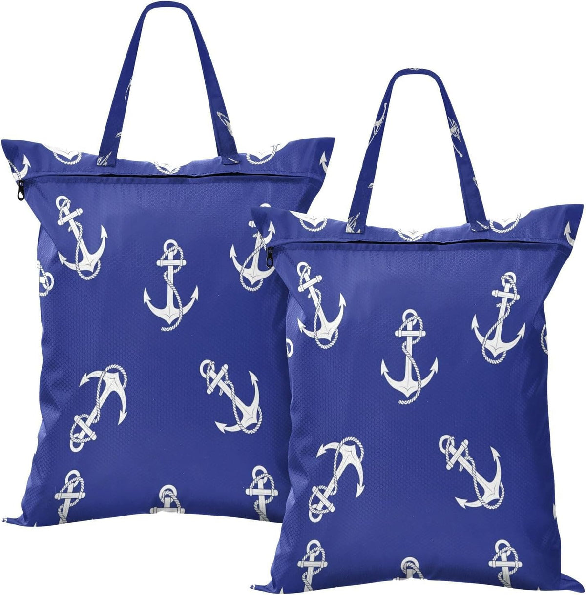 Ship Ropes Waterproof Travel Laundry Bag Reusable 2 Count