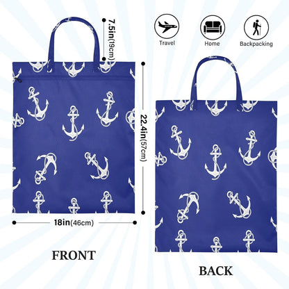 Ship Ropes Waterproof Travel Laundry Bag Reusable 2 Count