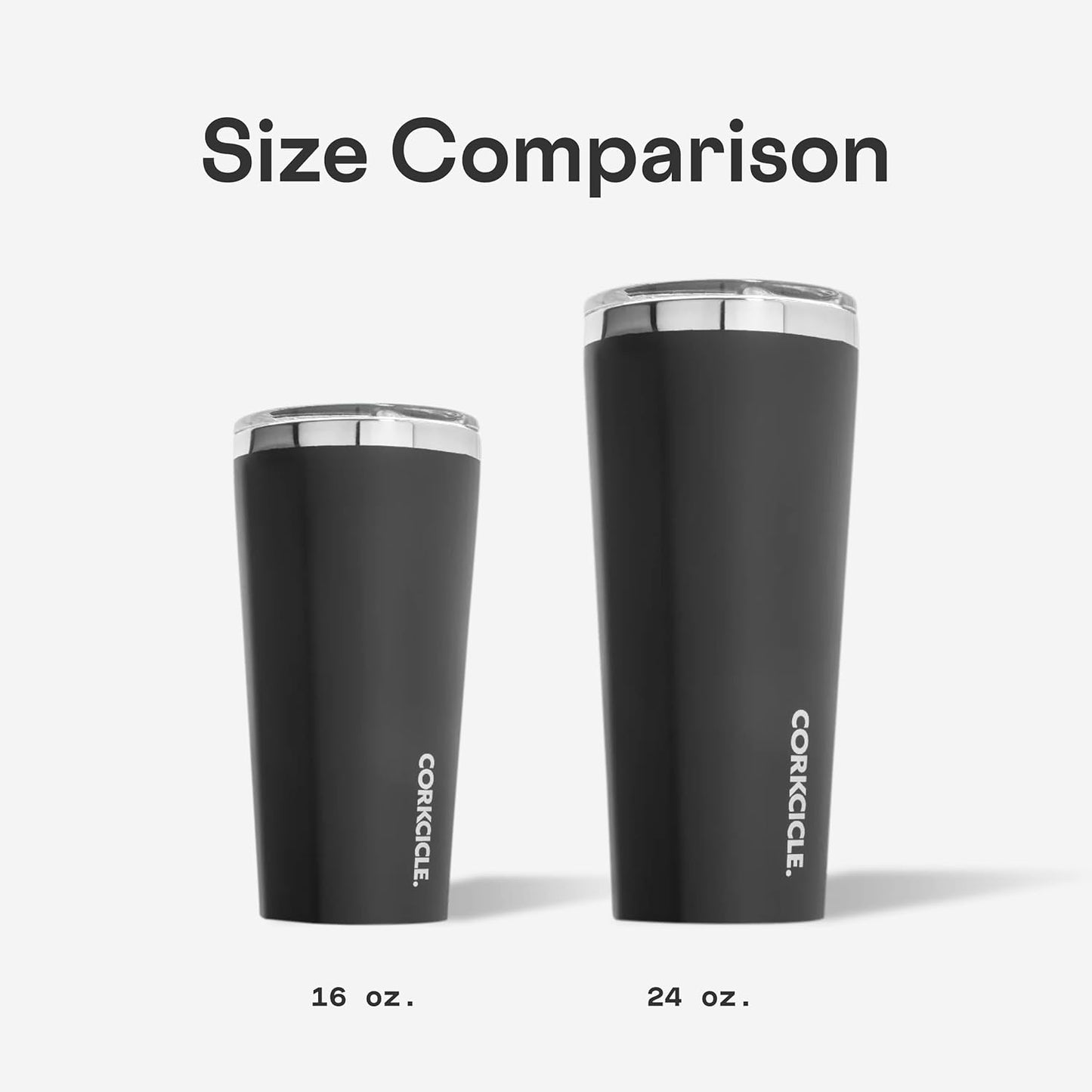 Classic Insulated Tumbler - Stainless Steel Tumbler with Lid, Triple Insulated for Hot & Cold Drinks, Shatterproof Lid, Cupholder Friendly, BPA-Free - 24oz - Cacao