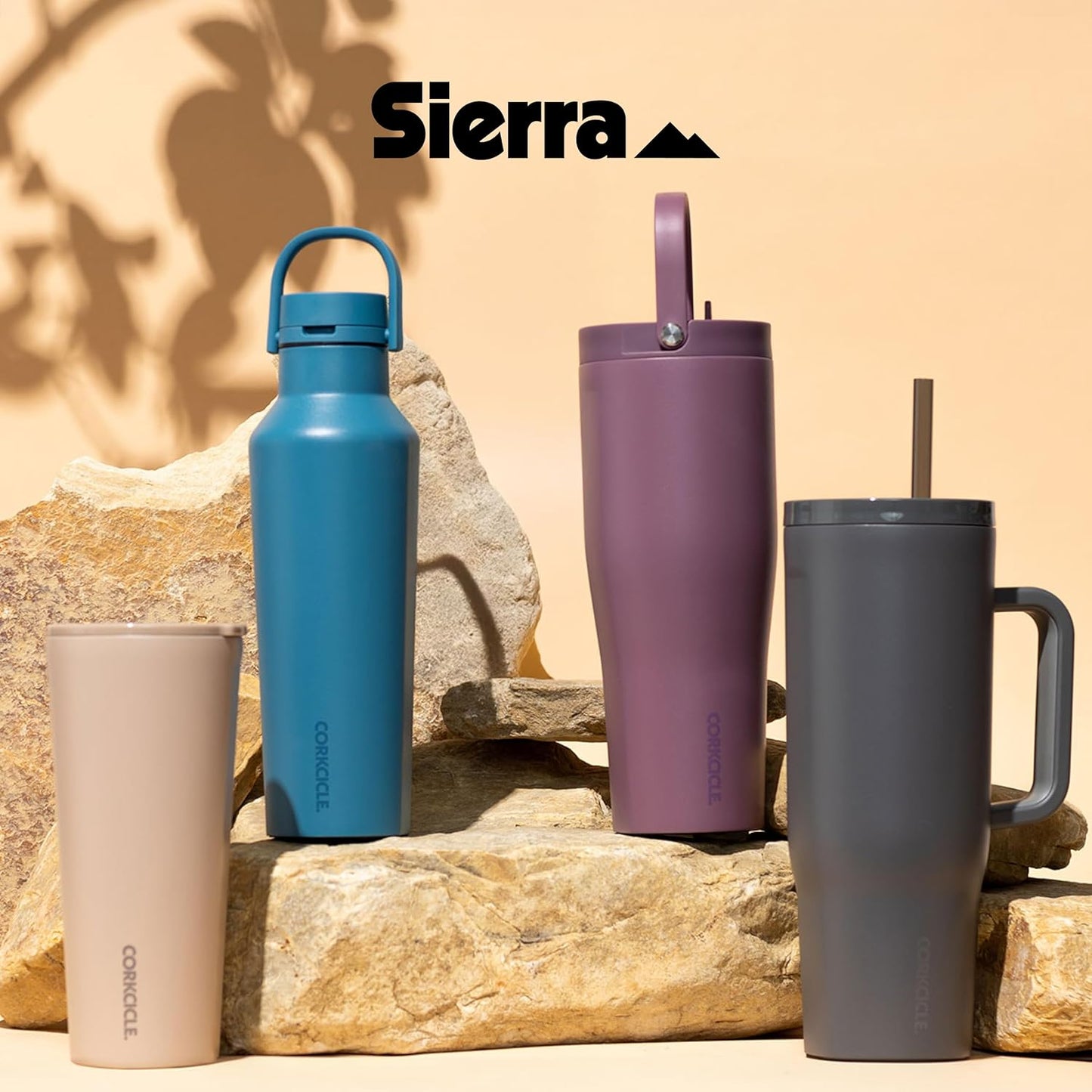 Classic Insulated Tumbler - Stainless Steel Tumbler with Lid, Triple Insulated for Hot & Cold Drinks, Shatterproof Lid, Cupholder Friendly, BPA-Free - 24oz - Cacao