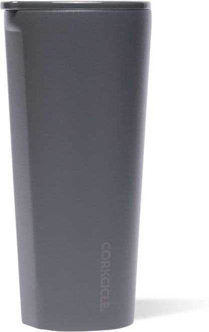 Classic Insulated Tumbler - Stainless Steel Tumbler with Lid, Triple Insulated for Hot & Cold Drinks, Shatterproof Lid, Cupholder Friendly, BPA-Free - 24oz - Cacao